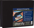 HG Art Concepts Eternity Archival Clamshell Photo Storage Box, Black - 9"x12", 2 Pack - For Storing Artwork, Photos & Documents, Deluxe Acid-Free, Sturdy & Lined With Archive-Quality Paper by HGArtConcepts