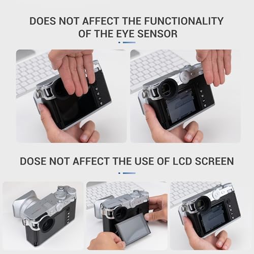 Extended GFX 100RF Eyecup Eyepiece Viewfinder for Fujifilm GFX100RF Eye Cup - Image 2