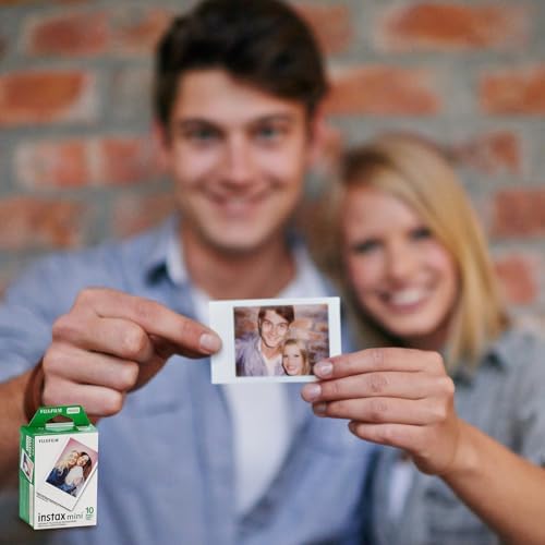 Fujifilm Instax Mini Film for All Mini Cameras + Quality Photo Cloth, 40 Sheets - Image 5