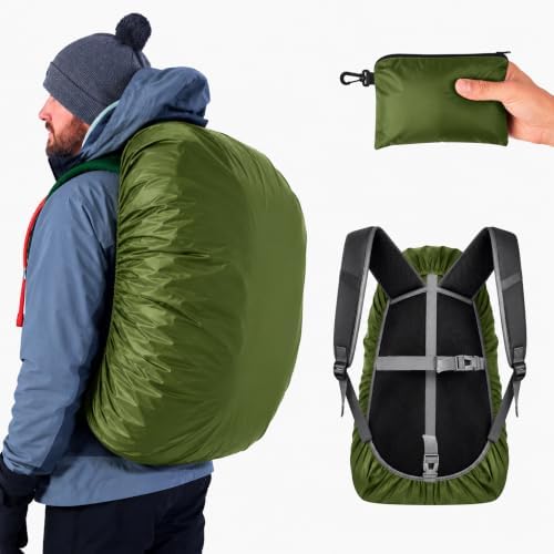 Frelaxy Waterproof Backpack Rain Cover, Pack Covers for Hiking, Travel by Frelaxy