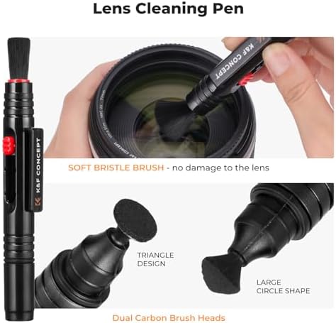 K&F CONCEPT 25 in 1 Camera Pro Cleaning Kit, APS-C Lens and Sensor Cleaner - Image 4
