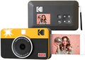 KODAK Mini Shot 2 Retro 2x3” Instant Digital Camera & Photo Printer, 8 Sheets, 2-in-1 Portable Print Camera, Bluetooth Smartphone Printer for iOS & Android, 4PASS Dye Sublimation, Yellow by Unknown