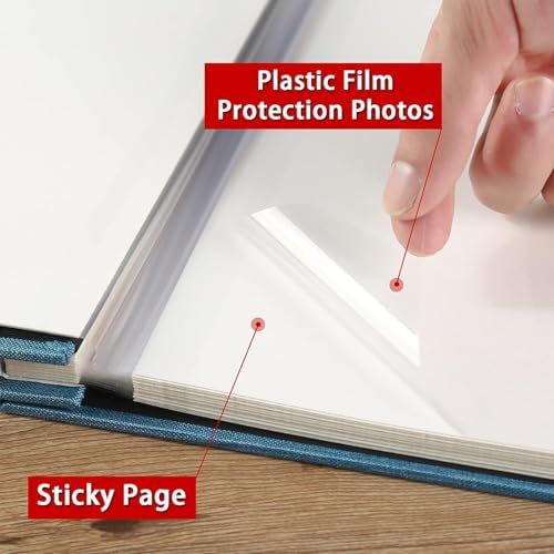Vienrose Photo Album Self Adhesive Refill Pages 11x10.6 20 Pages - Image 6