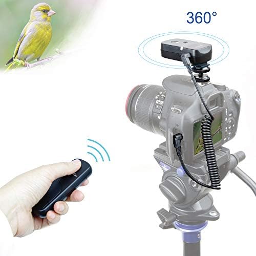 Foto&Tech 360 Any Angle 100m Wless Rmote Control Shutter Release (Compatible with Z8 Z6 III D780 Z6 Z7 Z7 II D7500 D5600 D5500 D7200 D7100 D5200 D5100 D5000 D3200 COOLPIX P1000 Z6III) by FOTO%26TECH