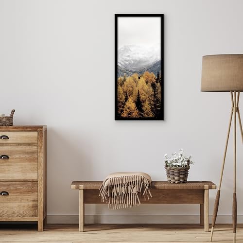 Americanflat 13x30 Poster Frame - Engineered Wood - Black - Image 5