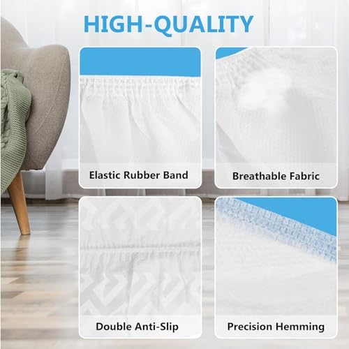 squish Shoe Covers Disposable Non Slip, 100 Pack(50 pairs) White Thick Extra Disposable Boot Covers Slip Proof Shoe Cover for Indoors Outdoors Durable Protector Covers Fits Virtually Most Shoes - Image 2