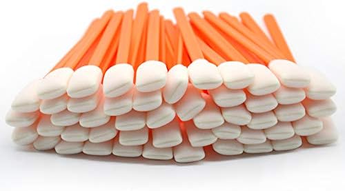  Wellgler's 5.11" Foam Cleaning swabs,lint Free Foam Swab,for Electronics, Cameras, Optical Lenses or Inkjet Printers,DTF Printhead Cleaning（50pcs） by DisposableOralSwabs