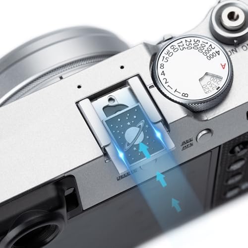 Camera Metal Hot Shoe Cover Protector Cap for Nikon z30/z50/d810/d610 for Fujifilm X100VI X-T30 X-Pro3 X-Pro2 X-E4 (Aluminium Cover) - Image 3