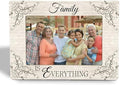 Family Gifts Picture Frame - Family Is Everything Wooden Photo Frame 4x6 by Unknown