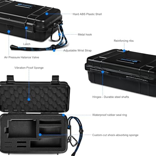 Lekufee Waterproof Hard Case for Kodak PIXPRO FZ55 / FZ45 Camera - Image 3