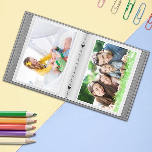 Fintie Photo Album 4x6 Photos - 52 Pockets Small Wallet Albums For Family - Image 4