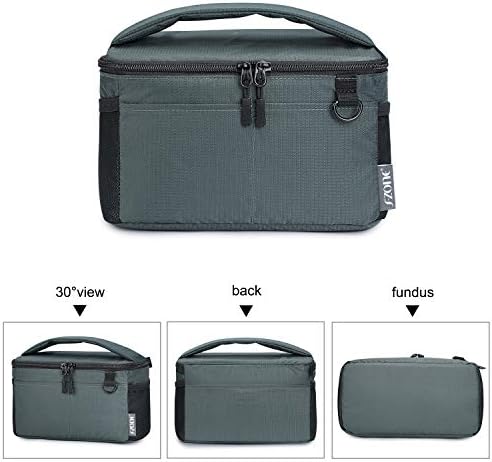 S-ZONE Water Resistant Camera Insert Bag with Sleeve Camera Case - Image 6