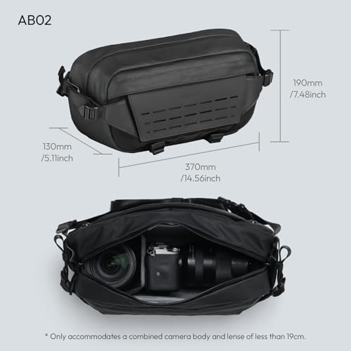 ULANZI 9L Camera Sling Bag, Water-Resistant Camera Case with Tripod Holder - Image 4