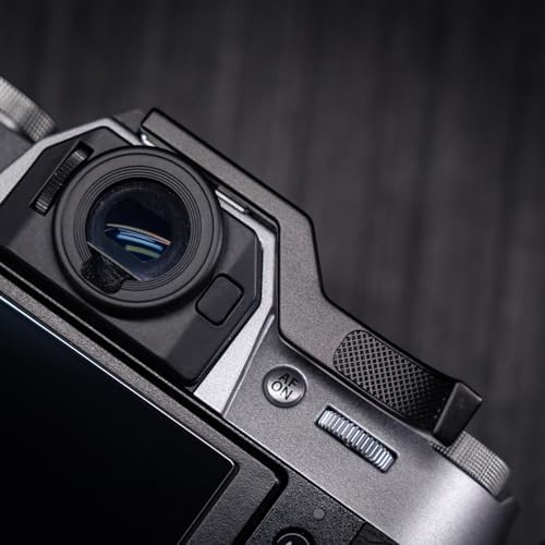 Iborrys Metal Thumb Up Grip for Fujifilm Fuji X-T50 XT50 Camera, Hot Shoe Thumb Rest Support Grip ，Exclusive Vintage Anti-Slip Pattern, Enhance The camera's Grip Feel (Black) - Image 3