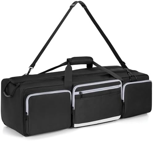 Tripod Carrying Case, 30.7" Heavy Duty Tripod Bag with Padded Divider by IBVIVIC