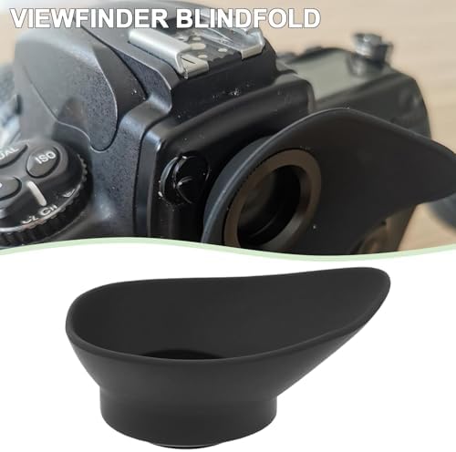 1PC Viewfinder Blindfold 19mm Compatible with Nikon FM3A FM2 FE2 F3 F3AF FM Rubber Eye Cup Replacement Eyecup Viewfinder Eyepiece - Image 2