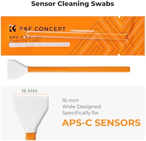 K&F CONCEPT 25 in 1 Camera Pro Cleaning Kit, APS-C Lens and Sensor Cleaner - Image 6