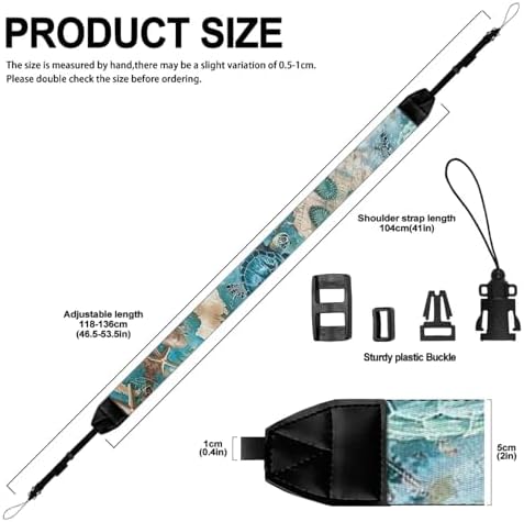 GLENLCWE Camera Strap, Camera Strap for Photographers Neck Strap Replacement Fit Most Cameras - Image 6