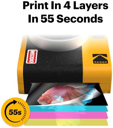 KODAK Mini Shot 2 ERA 2x3 Instant Camera, Photo Printer, 8 Sheets, Black - Image 4