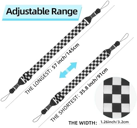 3 Pack Adjustable Shoulder Strap, iPad Strap Nylon Neck Lanyard - Image 2