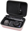 Case for Sony ZV-1F/ZV-1/ZV-1 II Vlog Digital Camera and Tripod Pink by LTGEM