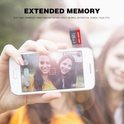 128GB Micro Memory Card Class 10 Memory Cards Mini TF Card with Adapter for Smartphones/Tablet/Drone/Game Console(2-Pack) - Image 4