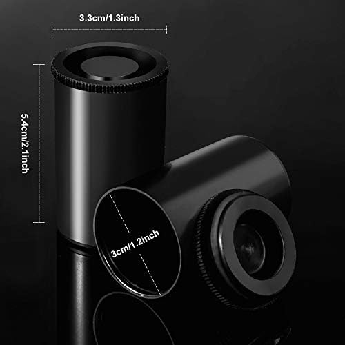 Jovitec 30 Pieces Plastic Film Canister Holder Containers, Black - Image 2