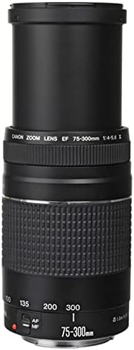 Canon EF 75-300mm f/4-5.6 III Telephoto Lens, 3PC Filter Kit,100S Back Pack,Lens Pouch,Grip, Grip Pod, Hood and More (21pc) (Renewed) - Image 3