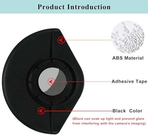 Weatherproof Rain Cover Compatible with Ring Outdoor Cam Plus Only,Black - Image 5