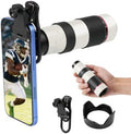 12X HD Telephoto Lens for iPhone/Samsung/Android, High Power Telephoto Camera Lens with Universal Clip Compatibility Most Smartphone Ideal for Concert, Outdoor Photography by BOSTRON