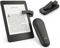 RF Remote Control Page Turner with Upgrade LCD Power Display, Wireless Reading Clicker for Kindle Paperwhite Kobo Oasis iPad, Phone Camera Remote Trigger, 36-Month Warranty (Black) by Censisiy