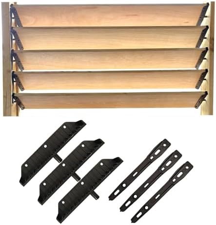 Louver Hardware System for Blinds and shutters, 2Pack by Unknown