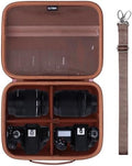Medium Camera Case Bag for Canon/Sony/Nikon Camera and Multiple Lens Brown by LTGEM
