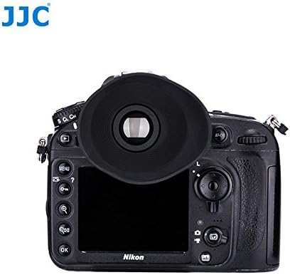 JJC EN-DK19G Large Eye Cup, Ergonomic Oval Soft TPU Rubber Eye Piece, D850 Eyecup Viewfinder, DK19 Replacement, 80 * 66 * 43mm, Compatible with Nikon D850 D810 D800E D800 D500 D3 D3S D3X D4 D4S D5 Df - Image 3