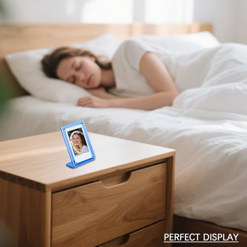 4 Pack Mini Acrylic Picture Frames 2x3 Desk Display Frame for 2.1x3.4 Instant Films, Wallet Size Photo Frame Holder for Polaroid Instax Mini and Similar 3-Inch Film - Image 7