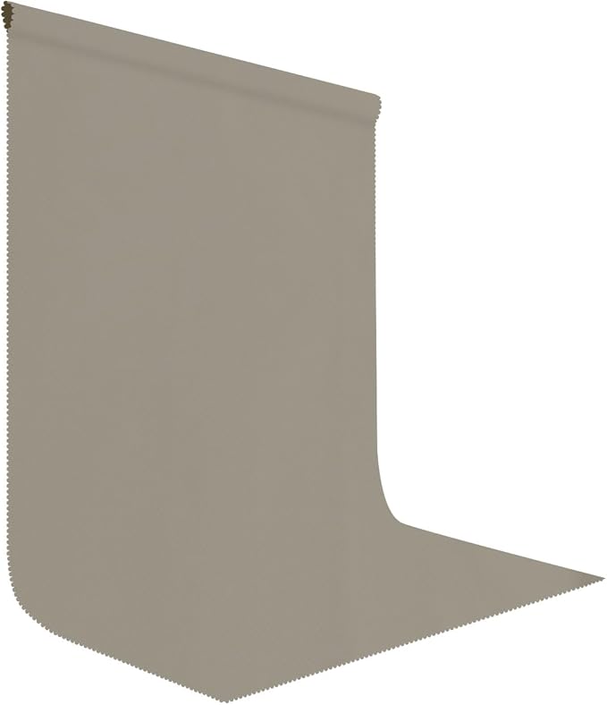 Grey Photography Backdrop for Photoshoot, Fabric 6x9ft | Polyester Studio Photo Backgrounds, Non Reflective, Easy to Hang, for Portrait Shoot, Product, Party Decor, Video Creation by LYLYCTY