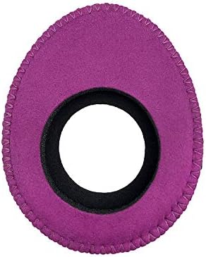 OPENMOON Oval Large Viewfinder Eyecushion for Alexa Mini Amira Cameras (Ultrasuede /5packs) (Purple) - Image 2