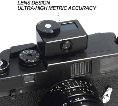 Camera Light Meter, Photographic Light Meters, 30° Average Exposure Metering, One-Click Light Meter Real-time Metering, Adjustable Shoe Seat Position Design, for Vintage Silver - Image 3