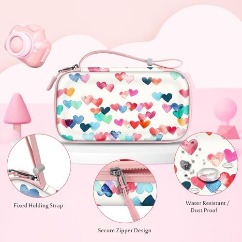 FINTIE Kids Camera Case for Instant Print Digital Cameras, Hard EVA Shell - Image 5