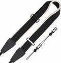 Padwa Lifestyle Adjustable Camera Strap - 2" Top Layer Cowhide Head Camera Straps for Photographers, Cotton Adjustable Neck Shoulder & Crossbody Strap Quick Release for All Cameras and Binoculars by PadwaLifestyleCameraStrap