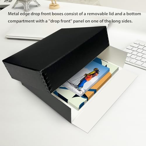 Lineco, 11x14 Museum Storage Box Black, 11 3/4x15.25x3 In (2 Pack) - Image 2