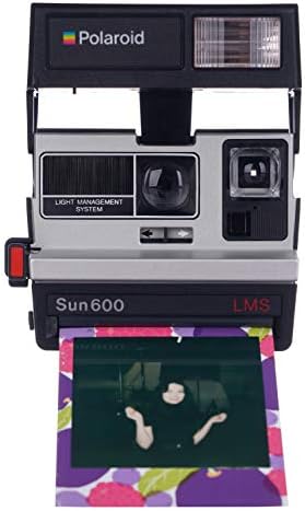 Polaroid 600 Sun600 LMS Instant Film Camera, Silver and Black (Renewed) - Image 5