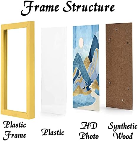 Gold 12x16 Picture Frame, Lightweight Sturdy Gallery Wall Decor - Image 2