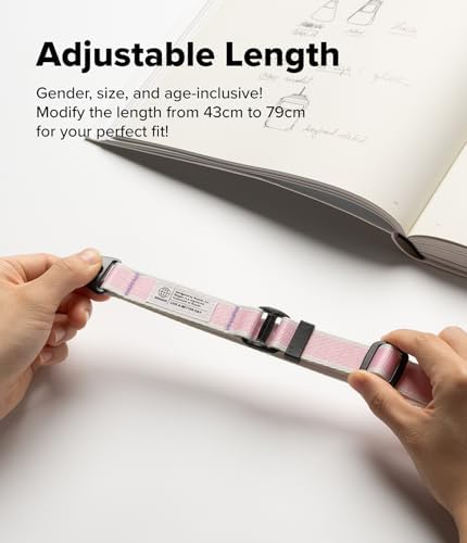 Ringke Phone Lanyard [Lanyard Strap Stripe Pink] for Camera - Image 4