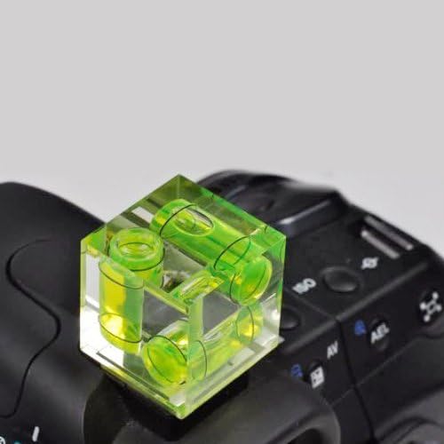 Hot Shoe Level, ChromLives Camera Bubble Level Hot Shoe Bubble Level Combo Pack 3 Axis 2 Axis 1 Axis Compatible with DSLR Film Camera Canon Nikon Olympus (4Pack) - Image 5