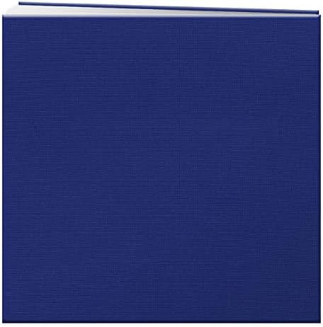 Pioneer Book Cloth Cover Post Bound Album 12"X12" - Cobalt Blue (Pack of 4) - Image 2