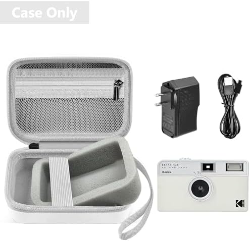 Leayjeen Hard EVA Case for KODAK EKTAR H35 H35N Film Camera - White - Image 3