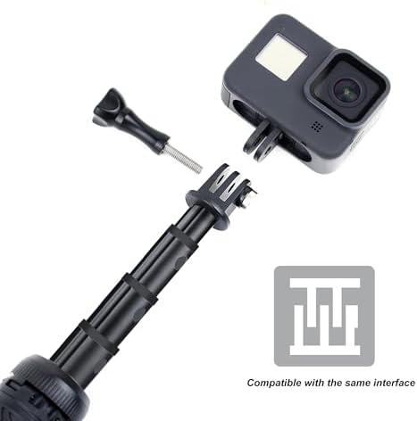 GEPULY Underwater Tripod for GoPro/Insta360/DJI Action 6 Action Cameras - Image 2