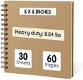 8x8 Modern Shop Scrapbook Album| Hardcover & Extra Thick- 210gsm 60 page by ModernShop