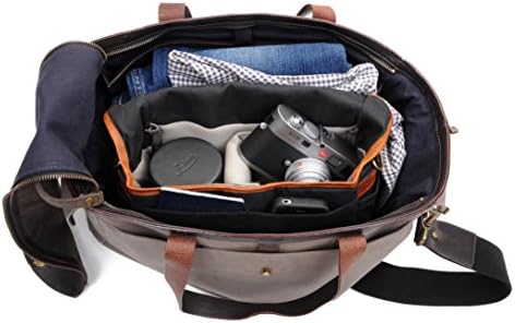 ONA - The Bowery - Camera Messenger Bag - Black Waxed Canvas (ONA5-014BL) - Image 5